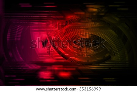 Dark purple red yellow color Light Abstract Technology background for computer graphic website internet and business. circuit. illustration. infographics. motion move blur.neon. pixel.