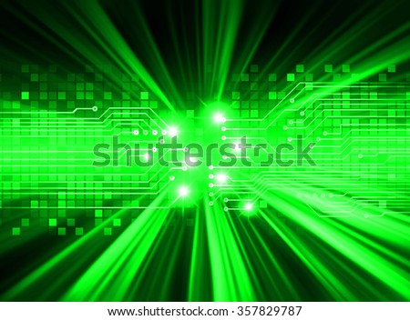 dark green color Light Abstract Technology background for computer graphic website internet and business. circuit. illustration. digital. infographics. binary code. www.one. zero. Spark scan virus