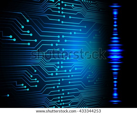 digital data background,blue abstract light hi tech pixel internet technology, Cyber security concept, Cyber data digital computer, wave