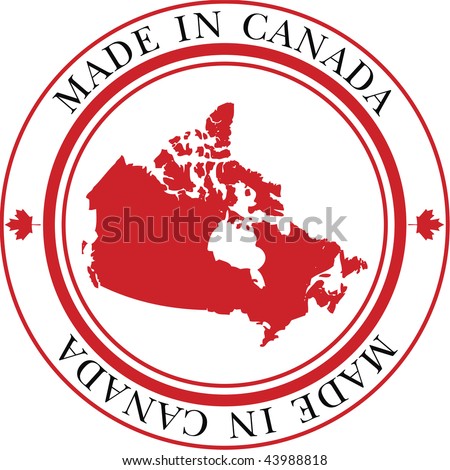 map of canada for kids to label. stock vector : Made in Canada