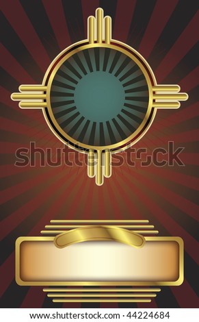 art deco posters. in an Art Deco style with