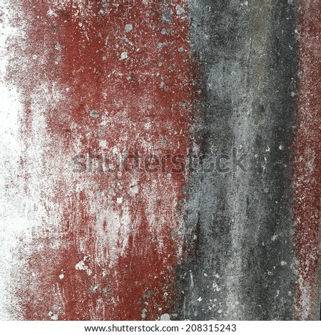 red, black and white old wall texture background , square format