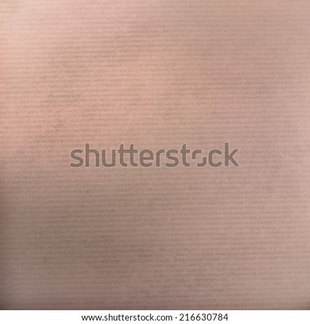 pale pink kraft paper texture or background, square format