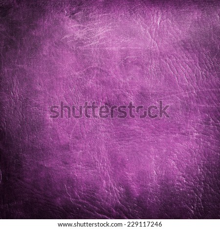 pink leather texture or background, square format