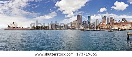 Sydney Harbour with Sydney opera house, Australia