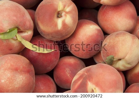 Fresh Juicy Peaches
