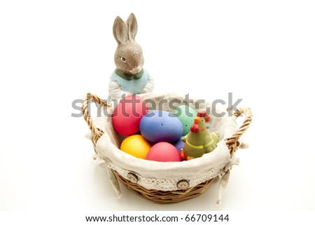 basket of easter eggs clipart. easter eggs clip art,