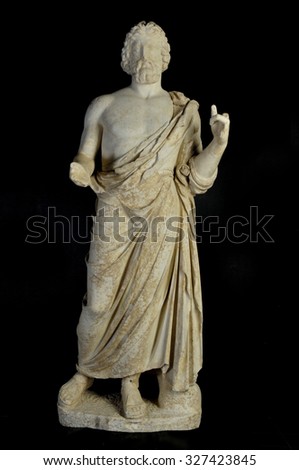 Asclepius in Empurias, Girona, Spain( Original)\
Museo de Arqueolgia de Catalunya