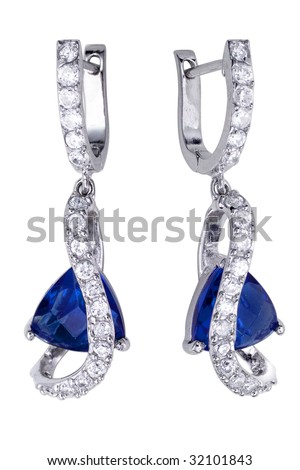 Big Blue Earrings