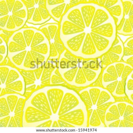 A lemon background