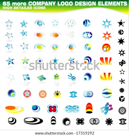 Logo Design Keywords on Stock Vector   Vector 65 More Corporate Logos Design Elements