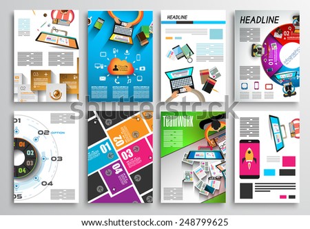 Set of Flyer Design Web Templates Brochure Designs Technology Backgrounds Mobile Technologies Infographic ans statistic Concepts and Applications covers Set of Flyer Design Web Templates Brochure Designs Technology Backgrounds Mobile Technologies Infographic ans statistic Concepts and Applications covers