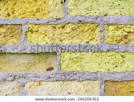 Brick wall color full Background texture