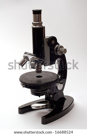 old microscope