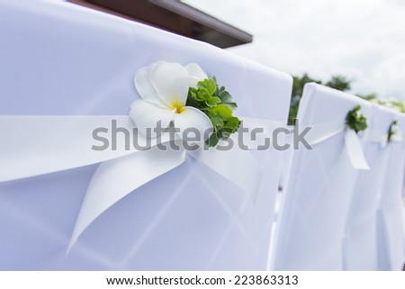 Wedding ceremony Thailand hotel