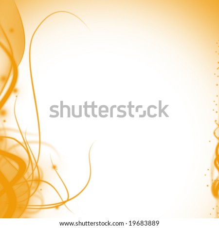 orange, white, background, textured abstract light lines wavy glow futuristic, orb, reaching, edgy, dynamic, border, reaching
