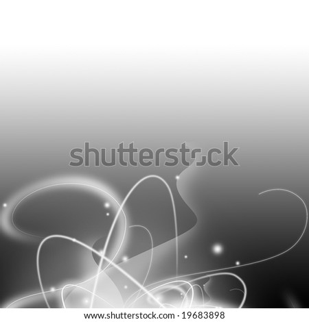 abstract black gray light background border wavy lines glow electric futuristic dynamic