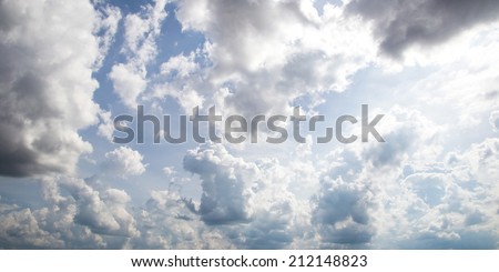 Clouds sky patterns background.