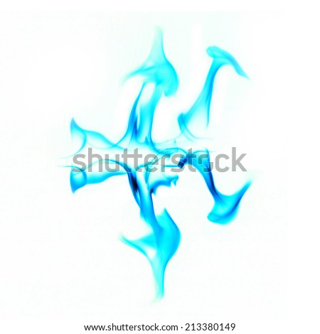 Fire light smoke abstract background.