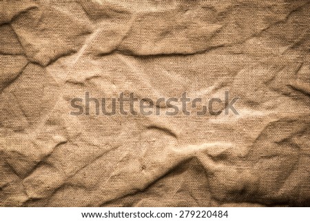 Old brown cloth background