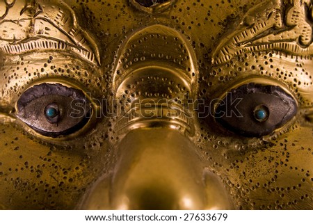 Antique ethnic mask