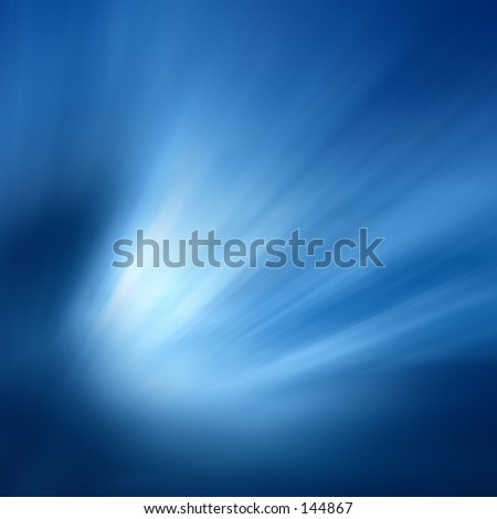 Abstract of Blue Light Rays