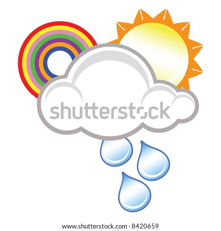 weather symbols sun. stock vector : Weather symbol