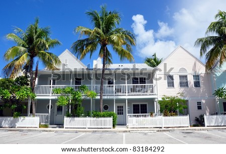 Key West Style Florida Beach houses