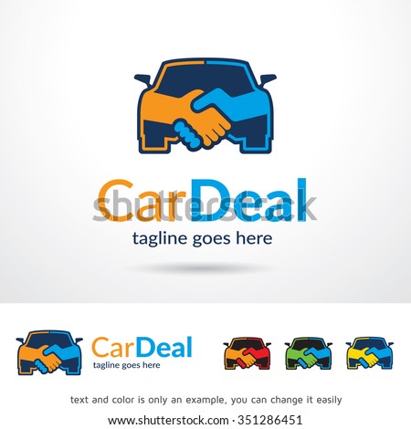 Car Deal Logo Template Design Vector