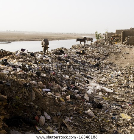 Garbage Dump in Africa