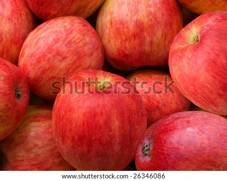 Fruit apples an abstract background