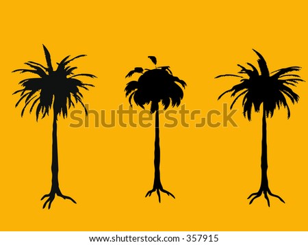 palm tree silhouette clip art. palm tree silhouettes