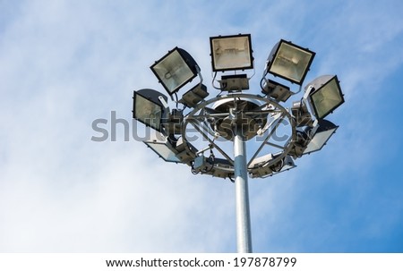 Lamps on Super highway.