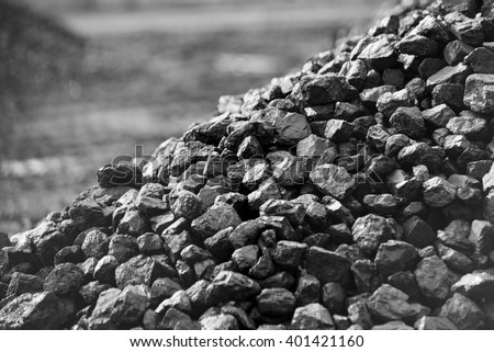 Heap of coal. A place, where coal is stored for selling.