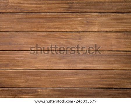 Top view of artificial wood floor
