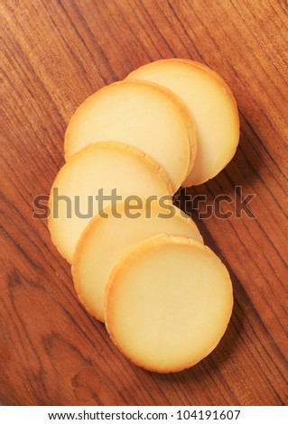Round artisan cheese