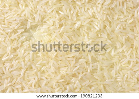 full frame with jasmine rice