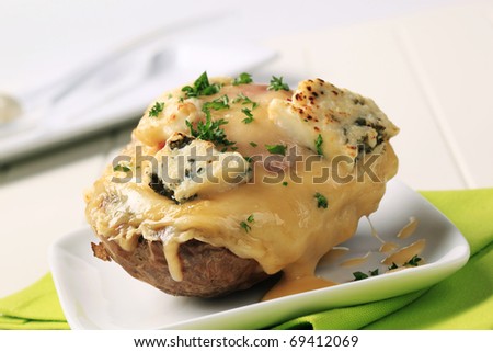 Cheese Baked Potato