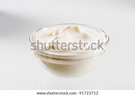 Bowl of smooth cream