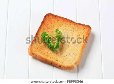 Piece of toast