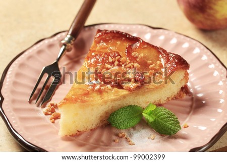 Apple sponge cake