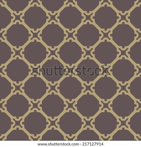 Geometric  pattern with oriental elements. Seamless background. Abstract texture