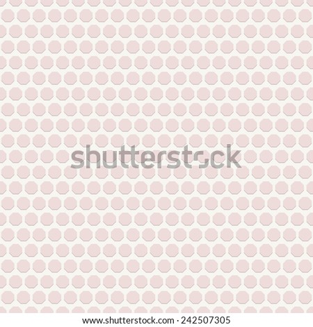 Geometric fine abstract  pattern. Seamless modern texture with pink octagons for wallpapers and background