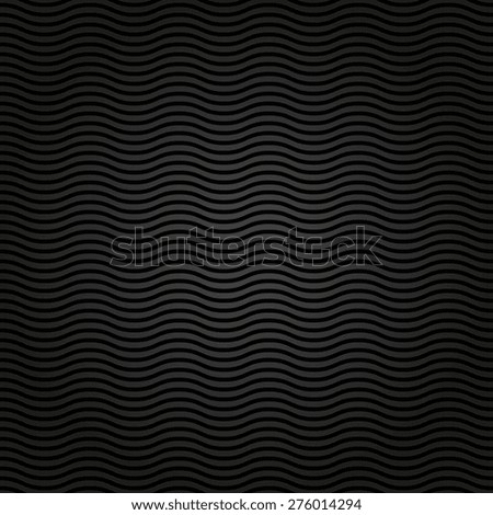 Geometric pattern. Seamless  background with black waves. Abstract texture for wallpapers