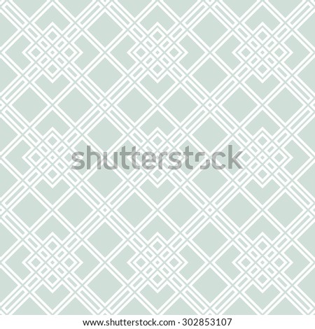 Geometric fine abstract  background. Seamless modern texture for wallpapers. Light blue and white pattern