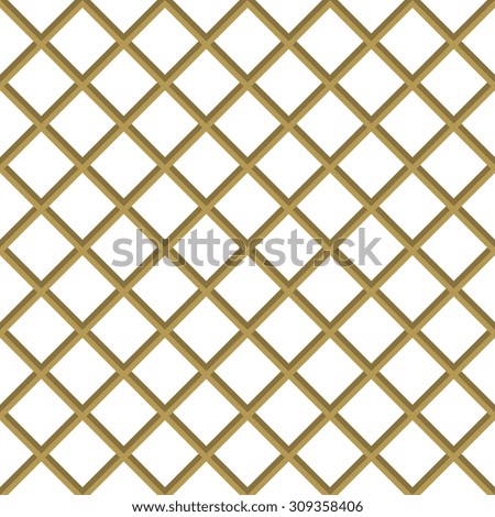 Geometric fine abstract  background. Seamless modern texture with golden diagonal lines