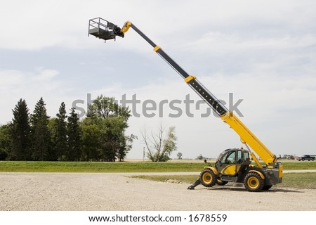 cherry picker forklift. what Reach cherry picker