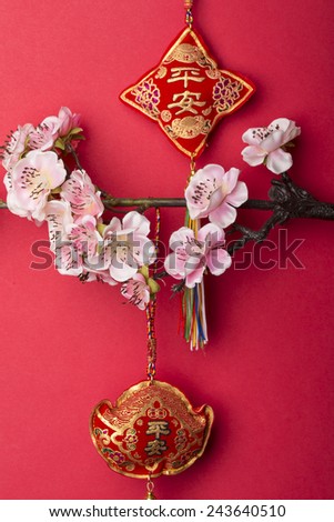 Chinese new year\'s decoration for Spring festival