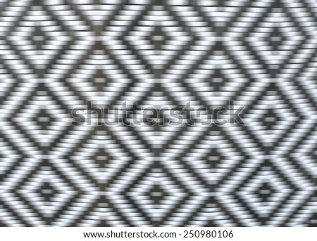 Motion blur with in transparent triangular pattern