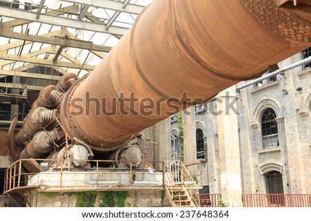 Industrial park, Old cement production equipment